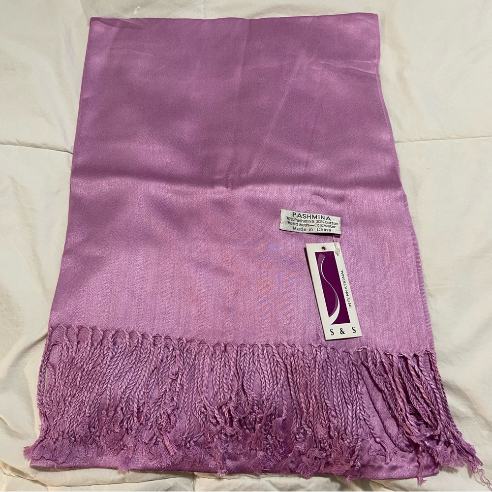 Pashmina Lilac Scarf